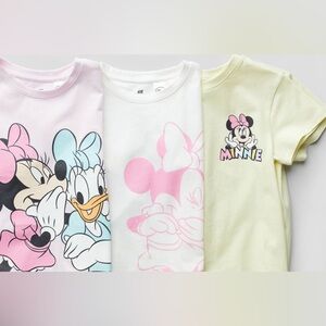 3-Pack Printed Jersey Tops - Disney